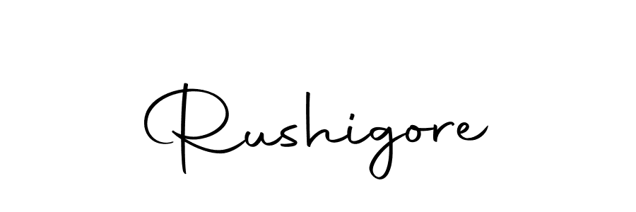 Use a signature maker to create a handwritten signature online. With this signature software, you can design (Autography-DOLnW) your own signature for name Rushigore. Rushigore signature style 10 images and pictures png