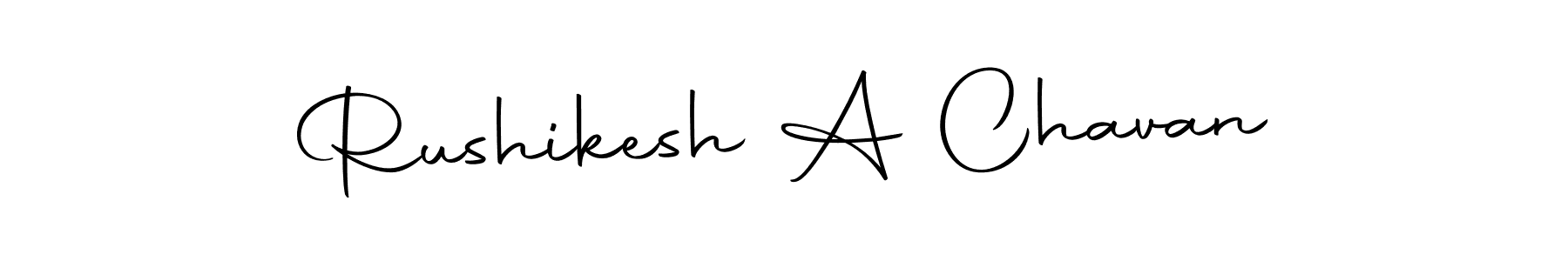 Create a beautiful signature design for name Rushikesh A Chavan. With this signature (Autography-DOLnW) fonts, you can make a handwritten signature for free. Rushikesh A Chavan signature style 10 images and pictures png