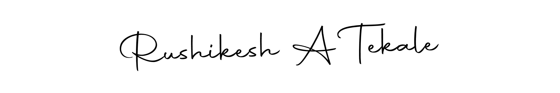 Similarly Autography-DOLnW is the best handwritten signature design. Signature creator online .You can use it as an online autograph creator for name Rushikesh A Tekale. Rushikesh A Tekale signature style 10 images and pictures png