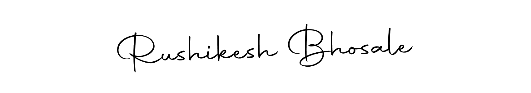 Make a short Rushikesh Bhosale signature style. Manage your documents anywhere anytime using Autography-DOLnW. Create and add eSignatures, submit forms, share and send files easily. Rushikesh Bhosale signature style 10 images and pictures png