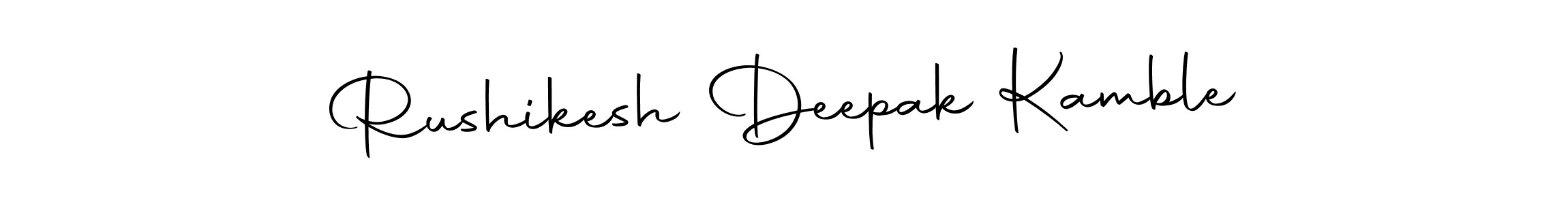 Use a signature maker to create a handwritten signature online. With this signature software, you can design (Autography-DOLnW) your own signature for name Rushikesh Deepak Kamble. Rushikesh Deepak Kamble signature style 10 images and pictures png