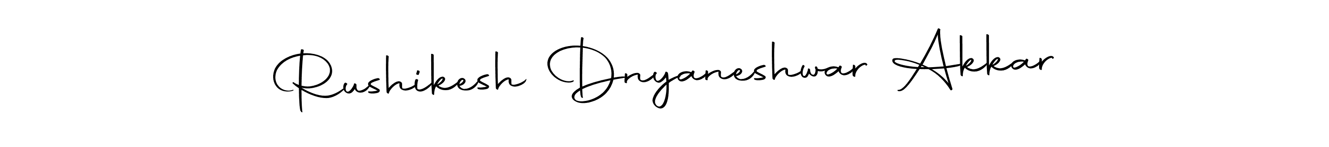 Use a signature maker to create a handwritten signature online. With this signature software, you can design (Autography-DOLnW) your own signature for name Rushikesh Dnyaneshwar Akkar. Rushikesh Dnyaneshwar Akkar signature style 10 images and pictures png