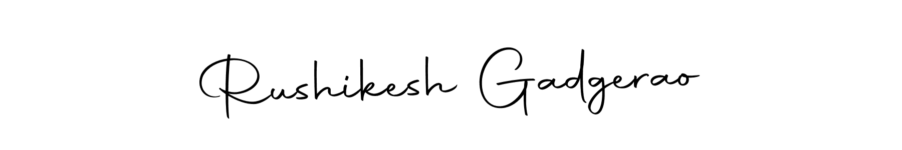 Use a signature maker to create a handwritten signature online. With this signature software, you can design (Autography-DOLnW) your own signature for name Rushikesh Gadgerao. Rushikesh Gadgerao signature style 10 images and pictures png