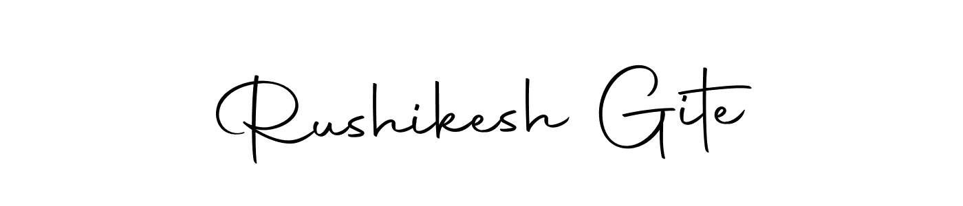 Also we have Rushikesh Gite name is the best signature style. Create professional handwritten signature collection using Autography-DOLnW autograph style. Rushikesh Gite signature style 10 images and pictures png
