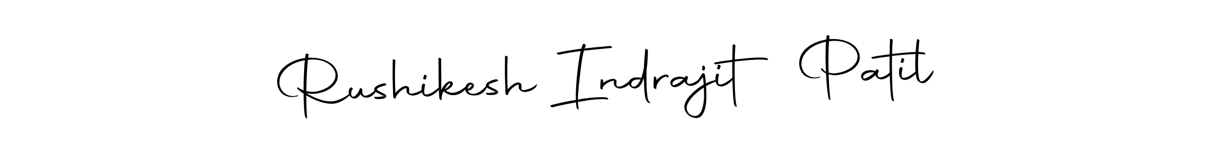 Make a beautiful signature design for name Rushikesh Indrajit Patil. With this signature (Autography-DOLnW) style, you can create a handwritten signature for free. Rushikesh Indrajit Patil signature style 10 images and pictures png