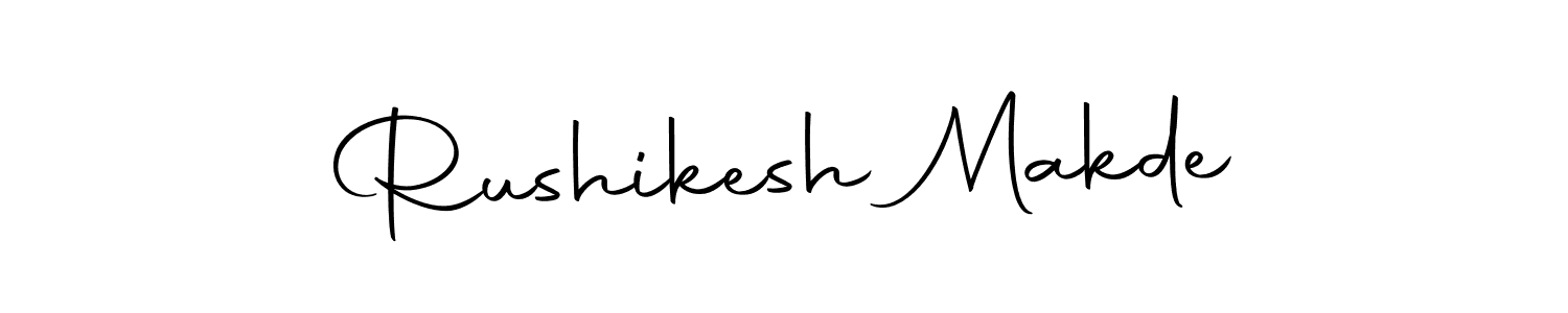 You should practise on your own different ways (Autography-DOLnW) to write your name (Rushikesh Makde) in signature. don't let someone else do it for you. Rushikesh Makde signature style 10 images and pictures png