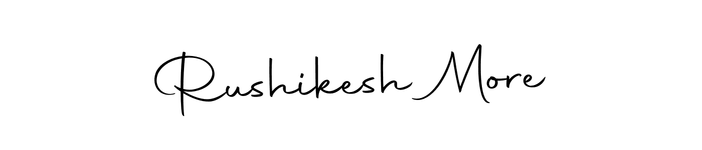 It looks lik you need a new signature style for name Rushikesh More. Design unique handwritten (Autography-DOLnW) signature with our free signature maker in just a few clicks. Rushikesh More signature style 10 images and pictures png