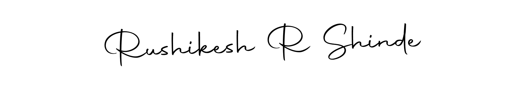 Make a beautiful signature design for name Rushikesh R Shinde. Use this online signature maker to create a handwritten signature for free. Rushikesh R Shinde signature style 10 images and pictures png