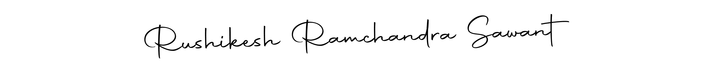 Also we have Rushikesh Ramchandra Sawant name is the best signature style. Create professional handwritten signature collection using Autography-DOLnW autograph style. Rushikesh Ramchandra Sawant signature style 10 images and pictures png