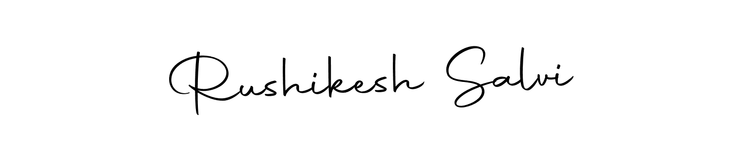 if you are searching for the best signature style for your name Rushikesh Salvi. so please give up your signature search. here we have designed multiple signature styles  using Autography-DOLnW. Rushikesh Salvi signature style 10 images and pictures png