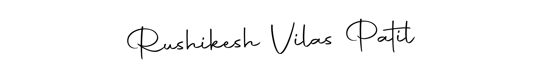 Make a short Rushikesh Vilas Patil signature style. Manage your documents anywhere anytime using Autography-DOLnW. Create and add eSignatures, submit forms, share and send files easily. Rushikesh Vilas Patil signature style 10 images and pictures png