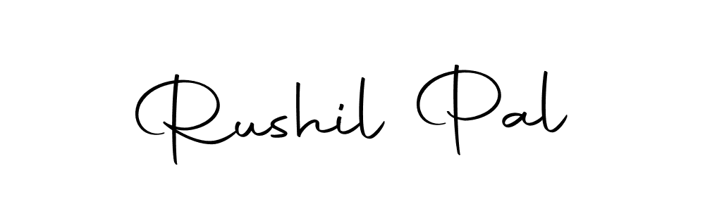 if you are searching for the best signature style for your name Rushil Pal. so please give up your signature search. here we have designed multiple signature styles  using Autography-DOLnW. Rushil Pal signature style 10 images and pictures png