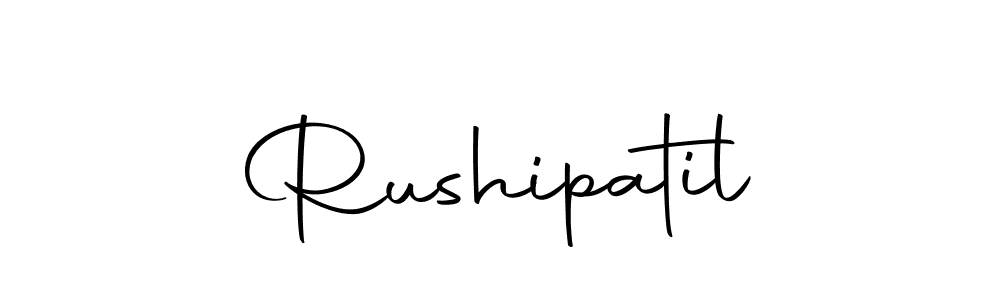 How to make Rushipatil name signature. Use Autography-DOLnW style for creating short signs online. This is the latest handwritten sign. Rushipatil signature style 10 images and pictures png