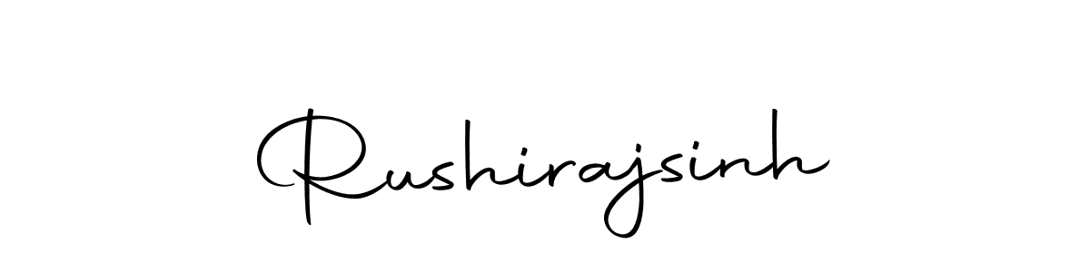Design your own signature with our free online signature maker. With this signature software, you can create a handwritten (Autography-DOLnW) signature for name Rushirajsinh. Rushirajsinh signature style 10 images and pictures png