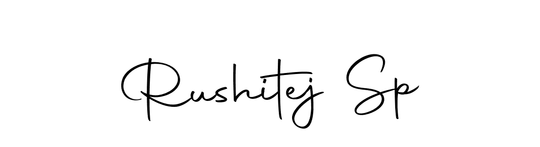 Design your own signature with our free online signature maker. With this signature software, you can create a handwritten (Autography-DOLnW) signature for name Rushitej Sp. Rushitej Sp signature style 10 images and pictures png