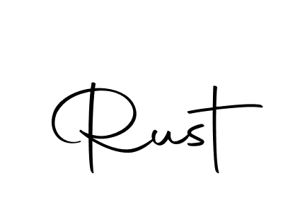 Make a beautiful signature design for name Rust. With this signature (Autography-DOLnW) style, you can create a handwritten signature for free. Rust signature style 10 images and pictures png