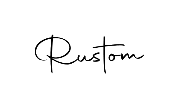 Rustom stylish signature style. Best Handwritten Sign (Autography-DOLnW) for my name. Handwritten Signature Collection Ideas for my name Rustom. Rustom signature style 10 images and pictures png