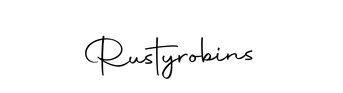 Make a short Rustyrobins signature style. Manage your documents anywhere anytime using Autography-DOLnW. Create and add eSignatures, submit forms, share and send files easily. Rustyrobins signature style 10 images and pictures png