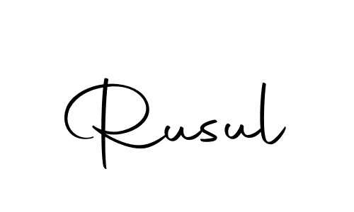 if you are searching for the best signature style for your name Rusul. so please give up your signature search. here we have designed multiple signature styles  using Autography-DOLnW. Rusul signature style 10 images and pictures png