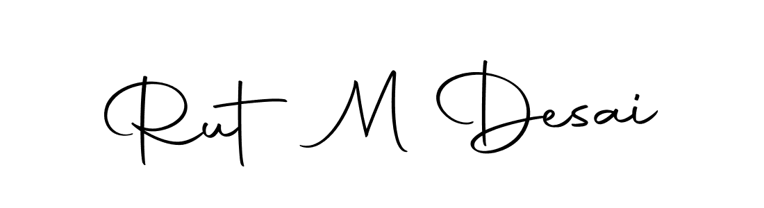 You can use this online signature creator to create a handwritten signature for the name Rut M Desai. This is the best online autograph maker. Rut M Desai signature style 10 images and pictures png