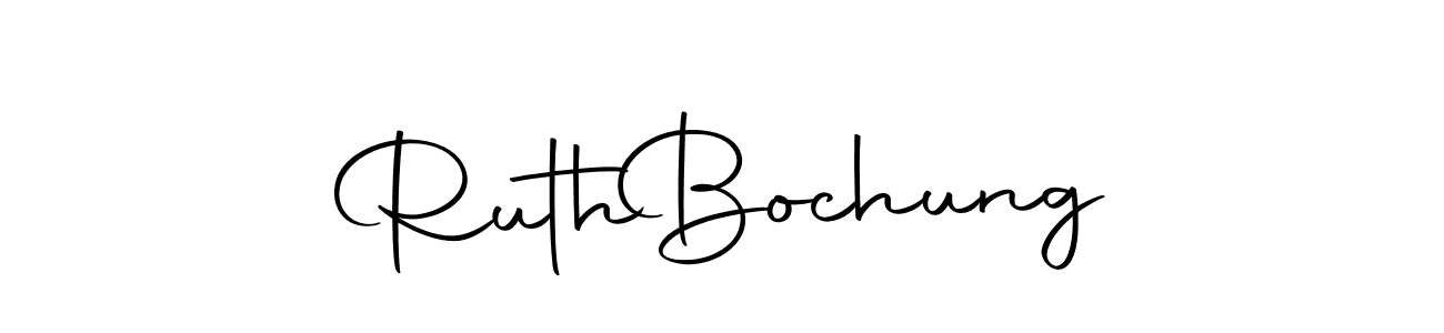 Use a signature maker to create a handwritten signature online. With this signature software, you can design (Autography-DOLnW) your own signature for name Ruth  Bochung. Ruth  Bochung signature style 10 images and pictures png