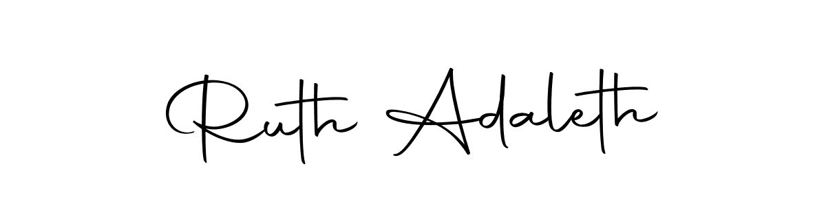 How to make Ruth Adaleth signature? Autography-DOLnW is a professional autograph style. Create handwritten signature for Ruth Adaleth name. Ruth Adaleth signature style 10 images and pictures png