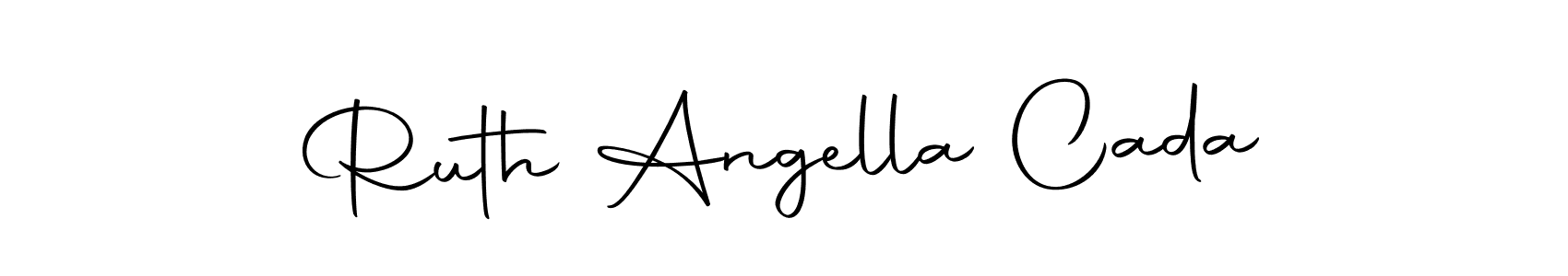 Make a beautiful signature design for name Ruth Angella Cada. Use this online signature maker to create a handwritten signature for free. Ruth Angella Cada signature style 10 images and pictures png