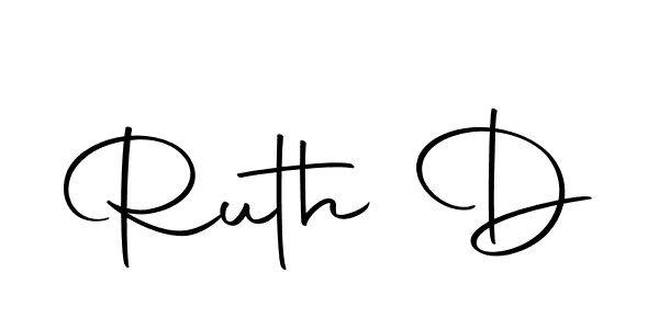 Similarly Autography-DOLnW is the best handwritten signature design. Signature creator online .You can use it as an online autograph creator for name Ruth D. Ruth D signature style 10 images and pictures png