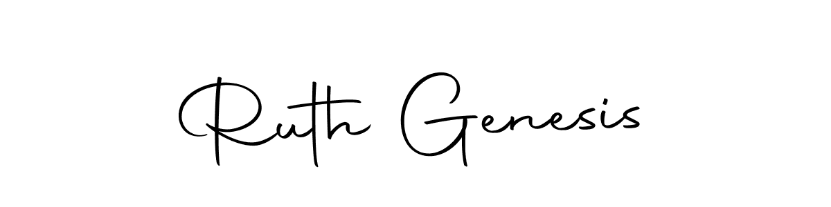 You should practise on your own different ways (Autography-DOLnW) to write your name (Ruth Genesis) in signature. don't let someone else do it for you. Ruth Genesis signature style 10 images and pictures png