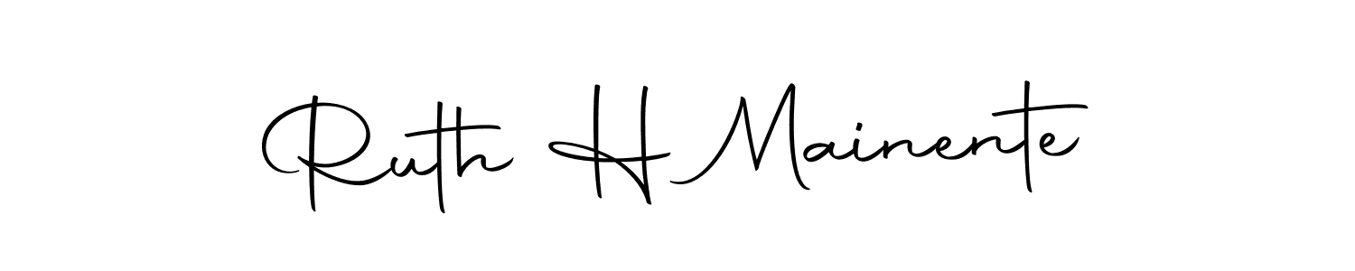 Check out images of Autograph of Ruth H Mainente name. Actor Ruth H Mainente Signature Style. Autography-DOLnW is a professional sign style online. Ruth H Mainente signature style 10 images and pictures png