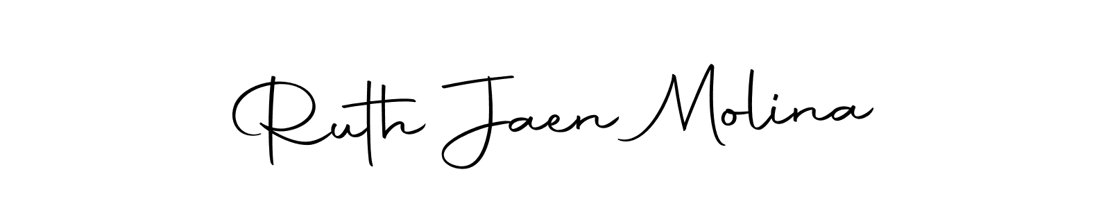 Design your own signature with our free online signature maker. With this signature software, you can create a handwritten (Autography-DOLnW) signature for name Ruth Jaen Molina. Ruth Jaen Molina signature style 10 images and pictures png