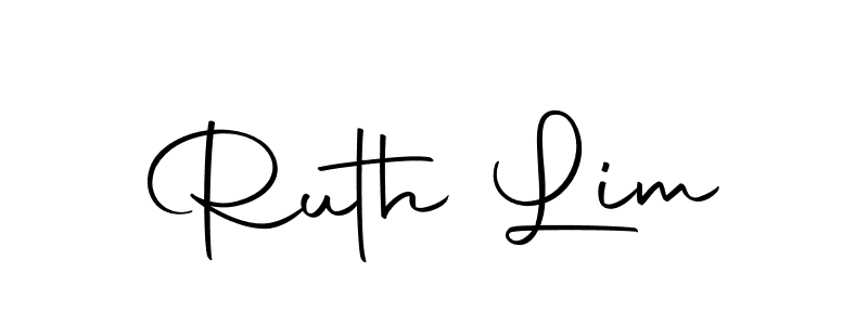 You should practise on your own different ways (Autography-DOLnW) to write your name (Ruth Lim) in signature. don't let someone else do it for you. Ruth Lim signature style 10 images and pictures png