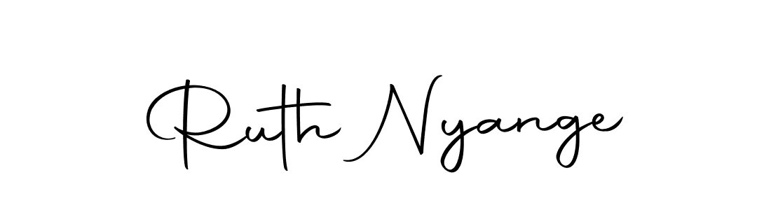 The best way (Autography-DOLnW) to make a short signature is to pick only two or three words in your name. The name Ruth Nyange include a total of six letters. For converting this name. Ruth Nyange signature style 10 images and pictures png
