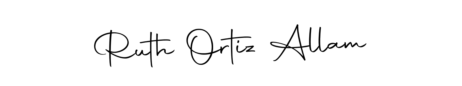 This is the best signature style for the Ruth Ortiz Allam name. Also you like these signature font (Autography-DOLnW). Mix name signature. Ruth Ortiz Allam signature style 10 images and pictures png