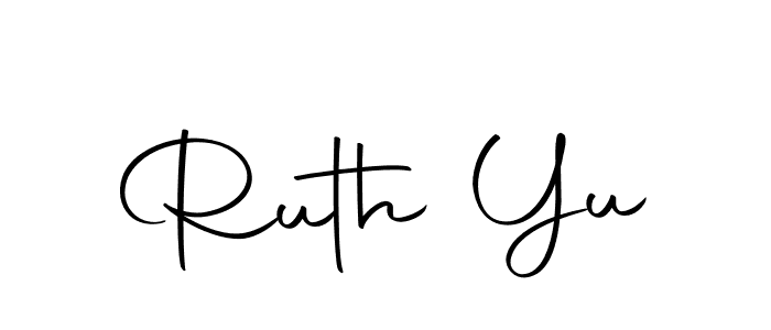 Make a beautiful signature design for name Ruth Yu. With this signature (Autography-DOLnW) style, you can create a handwritten signature for free. Ruth Yu signature style 10 images and pictures png