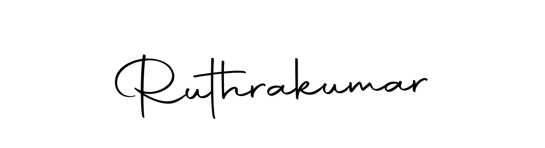 Make a beautiful signature design for name Ruthrakumar. With this signature (Autography-DOLnW) style, you can create a handwritten signature for free. Ruthrakumar signature style 10 images and pictures png