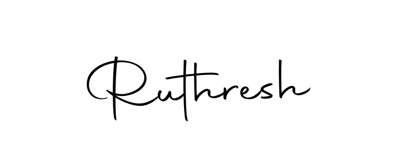 Make a beautiful signature design for name Ruthresh. Use this online signature maker to create a handwritten signature for free. Ruthresh signature style 10 images and pictures png