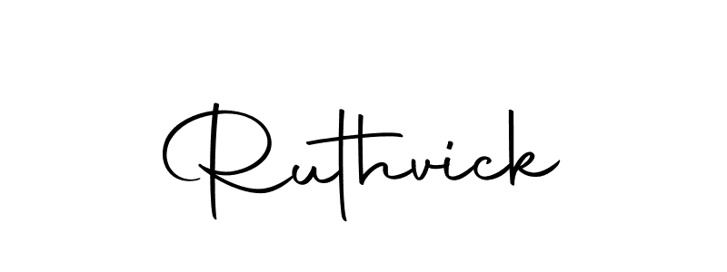 The best way (Autography-DOLnW) to make a short signature is to pick only two or three words in your name. The name Ruthvick include a total of six letters. For converting this name. Ruthvick signature style 10 images and pictures png