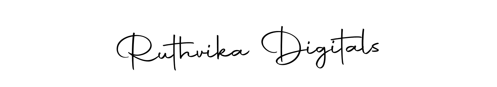 Also we have Ruthvika Digitals name is the best signature style. Create professional handwritten signature collection using Autography-DOLnW autograph style. Ruthvika Digitals signature style 10 images and pictures png