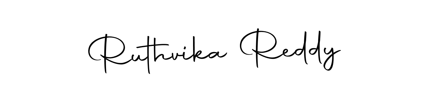 Design your own signature with our free online signature maker. With this signature software, you can create a handwritten (Autography-DOLnW) signature for name Ruthvika Reddy. Ruthvika Reddy signature style 10 images and pictures png