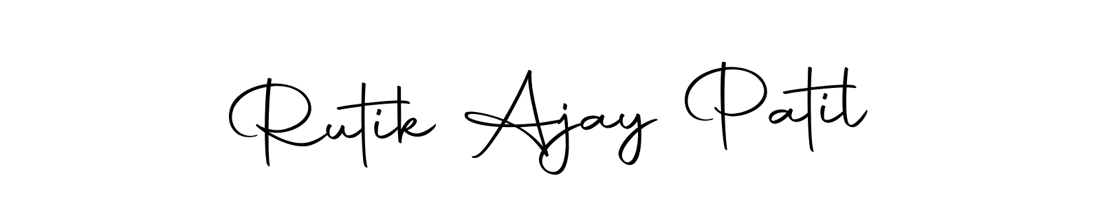 How to make Rutik Ajay Patil signature? Autography-DOLnW is a professional autograph style. Create handwritten signature for Rutik Ajay Patil name. Rutik Ajay Patil signature style 10 images and pictures png