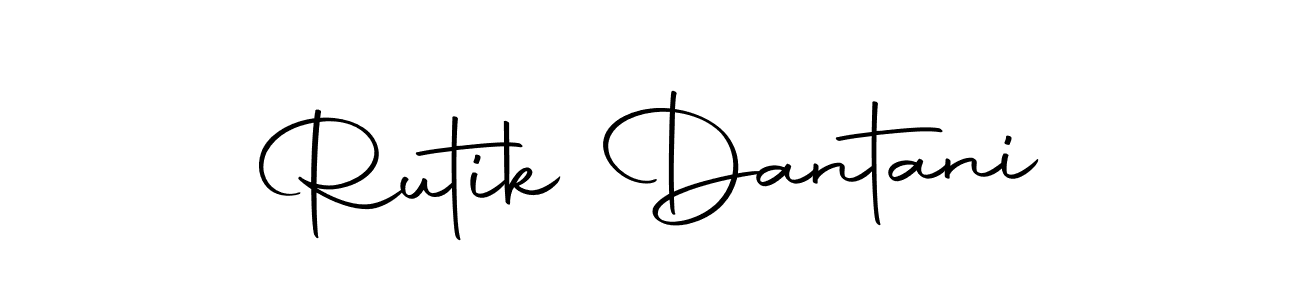 Design your own signature with our free online signature maker. With this signature software, you can create a handwritten (Autography-DOLnW) signature for name Rutik Dantani. Rutik Dantani signature style 10 images and pictures png
