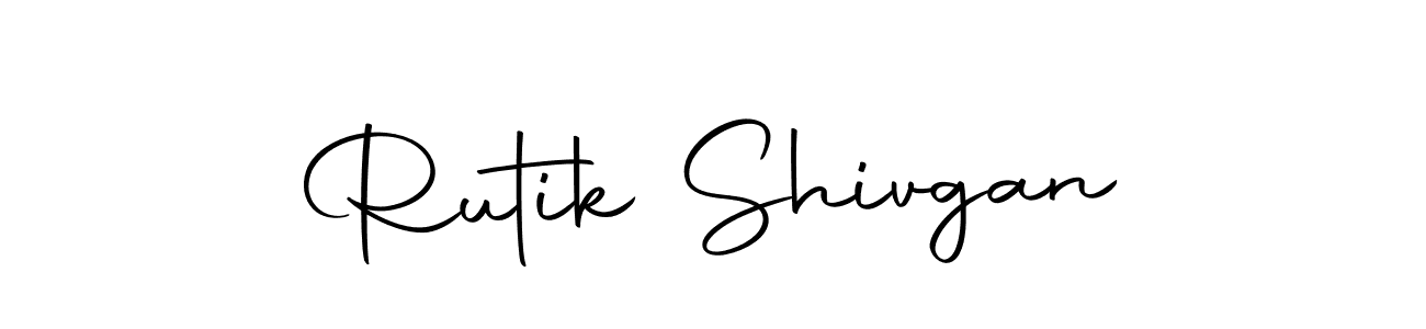 You should practise on your own different ways (Autography-DOLnW) to write your name (Rutik Shivgan) in signature. don't let someone else do it for you. Rutik Shivgan signature style 10 images and pictures png