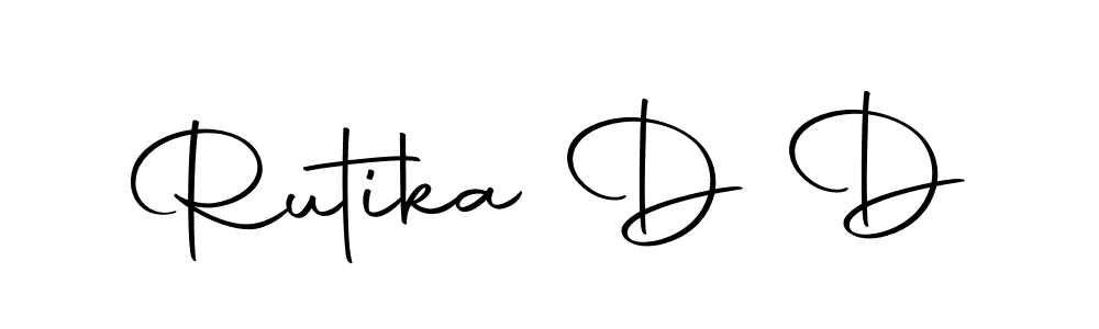 Also You can easily find your signature by using the search form. We will create Rutika D D name handwritten signature images for you free of cost using Autography-DOLnW sign style. Rutika D D signature style 10 images and pictures png