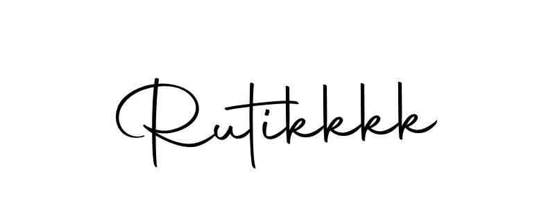 Make a short Rutikkkk signature style. Manage your documents anywhere anytime using Autography-DOLnW. Create and add eSignatures, submit forms, share and send files easily. Rutikkkk signature style 10 images and pictures png