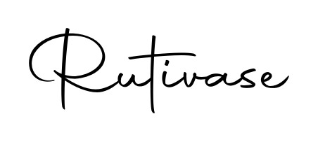 You should practise on your own different ways (Autography-DOLnW) to write your name (Rutivase) in signature. Don't let someone else do it for you. Rutivase signature style 10 images and pictures png