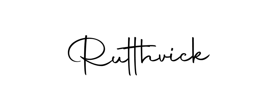 Here are the top 10 professional signature styles for the name Rutthvick. These are the best autograph styles you can use for your name. Rutthvick signature style 10 images and pictures png