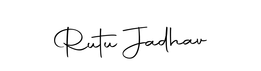 if you are searching for the best signature style for your name Rutu Jadhav. so please give up your signature search. here we have designed multiple signature styles  using Autography-DOLnW. Rutu Jadhav signature style 10 images and pictures png