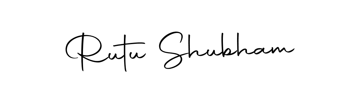 Create a beautiful signature design for name Rutu Shubham. With this signature (Autography-DOLnW) fonts, you can make a handwritten signature for free. Rutu Shubham signature style 10 images and pictures png