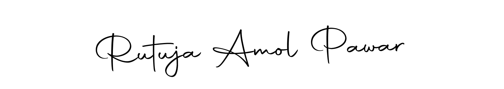 Rutuja Amol Pawar stylish signature style. Best Handwritten Sign (Autography-DOLnW) for my name. Handwritten Signature Collection Ideas for my name Rutuja Amol Pawar. Rutuja Amol Pawar signature style 10 images and pictures png